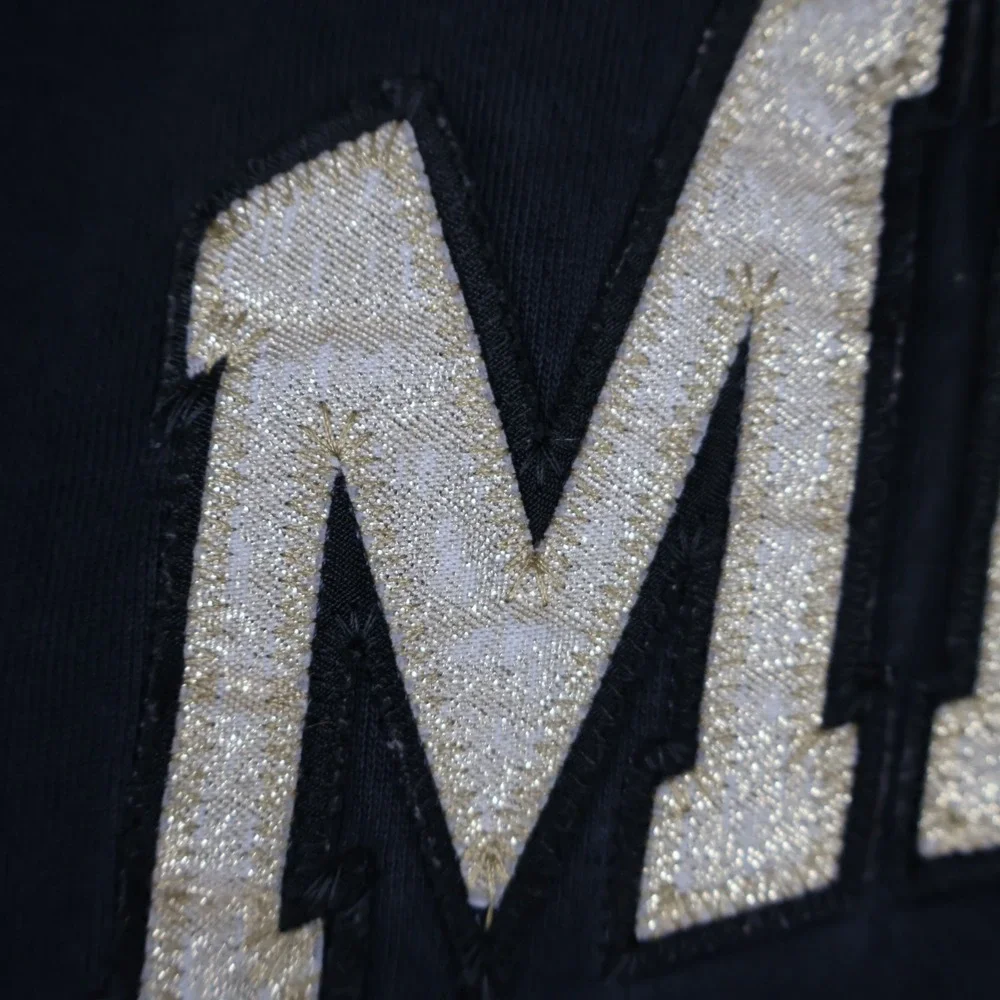 Vintage Y2K Mizzou Tigers Embroidered Glitter Logo Pullover Hoodie Small 20.5x23 - Picture 6 of 16